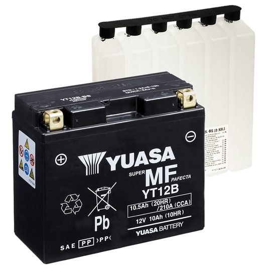 Yuasa bezúdržbová baterie YT12B-BS 12V/10A
