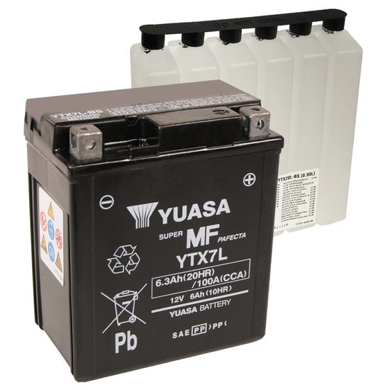 Yuasa bezúdržbová baterie YTX7L-BS 12V/6A