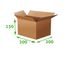 Kartonová krabice 3VVL, 200x200x150mm, 25 ks