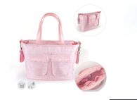 pasito a pasito® Montblanc Winter Maternity Bags"CHanging Bag" - Přebalovací taška bez podložky Pink