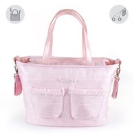 pasito a pasito® Montblanc Winter Maternity Bags"CHanging Bag" - Přebalovací taška bez podložky Pink - Pink