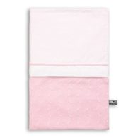 Baby´s Only Cable Uni Duvet Cover - Dětská přikrývka do postýlky - Baby Pink
