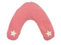 ISI Mini Nursery pillow cover with stars - Potah na kojící polštář s hvězdami - Pink with stars