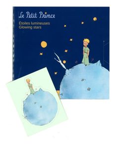 Petit Jour Paris Malý princ Toy Glowing stars - Svítící samolepky