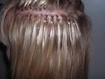 MICRO RING  100% Indické vlasy k prodloužení REMY, platinová Blond 46,55cm