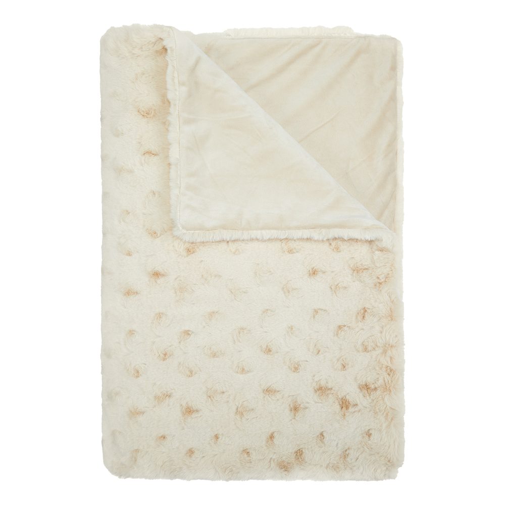 Fotografie SHETLAND Deka 200 x 150 cm - béžová