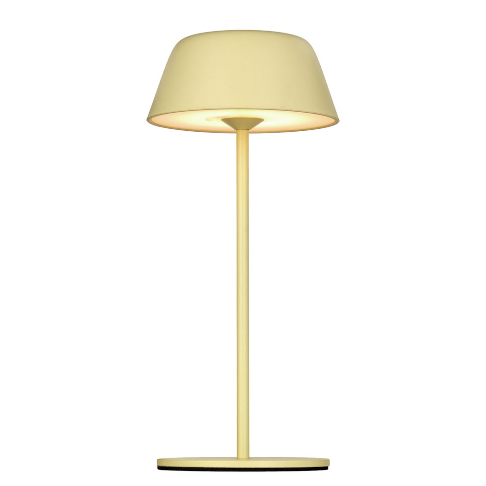 LIGHT UP LED Stolní lampa 27 cm - žlutá