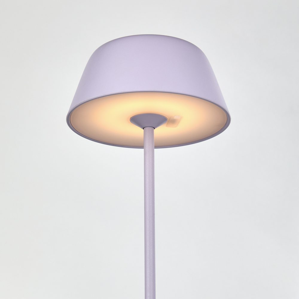 LIGHT UP LED Stolní lampa 27 cm - fialová (obrázek 7)