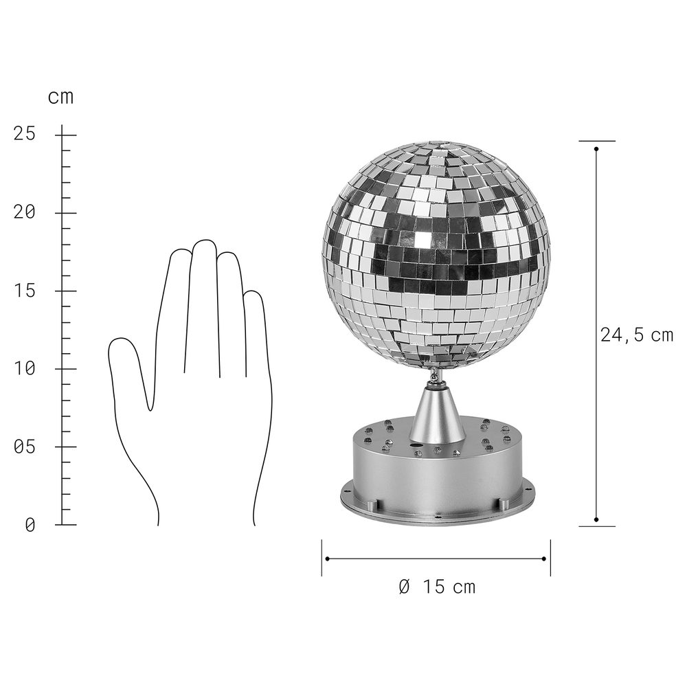 Disco koule s osvětlením (obrázek 6)