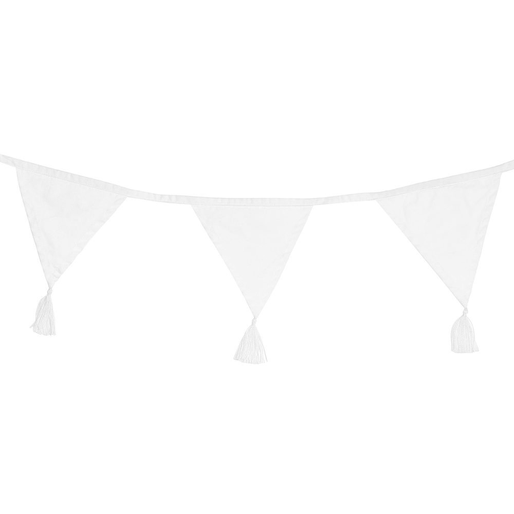 MIDSOMMAR Girlanda s třásněmi 600 cm - bílá (obrázek 6)