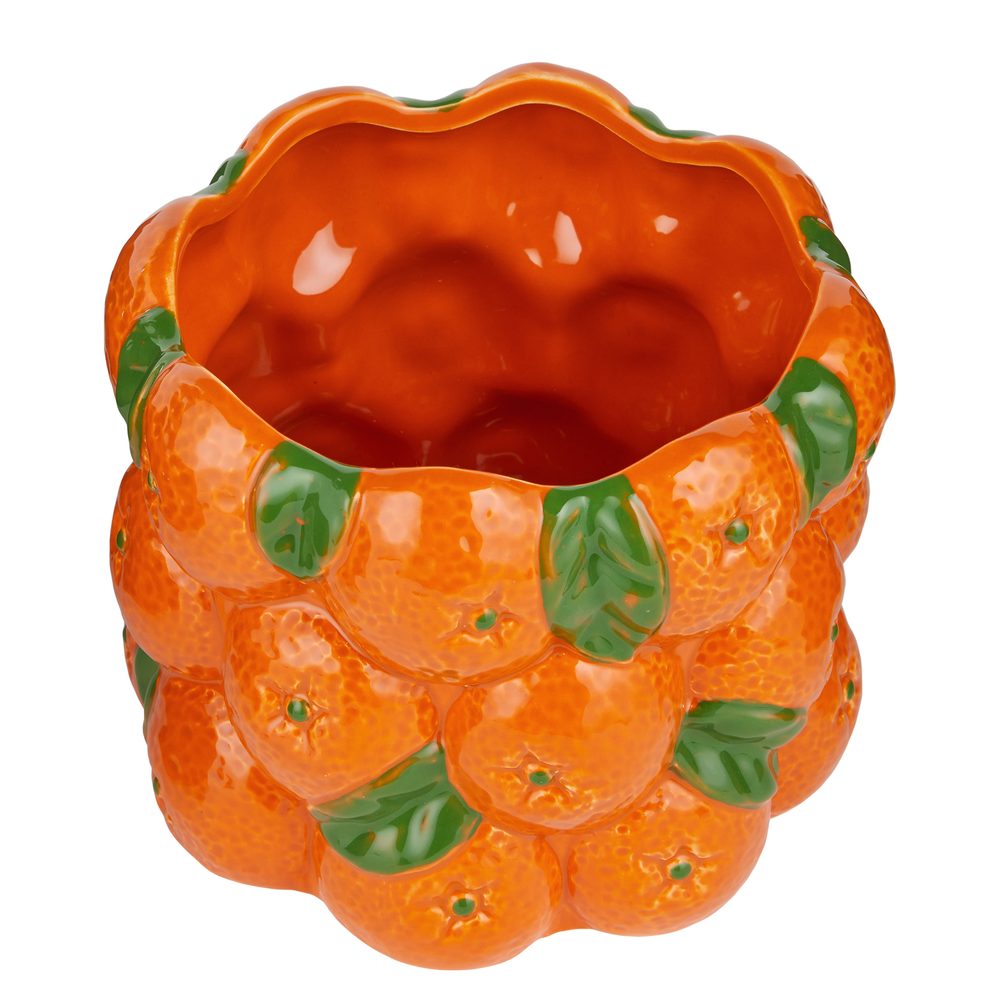 NARANJA Květináč 18 cm - oranžová (obrázek 3)