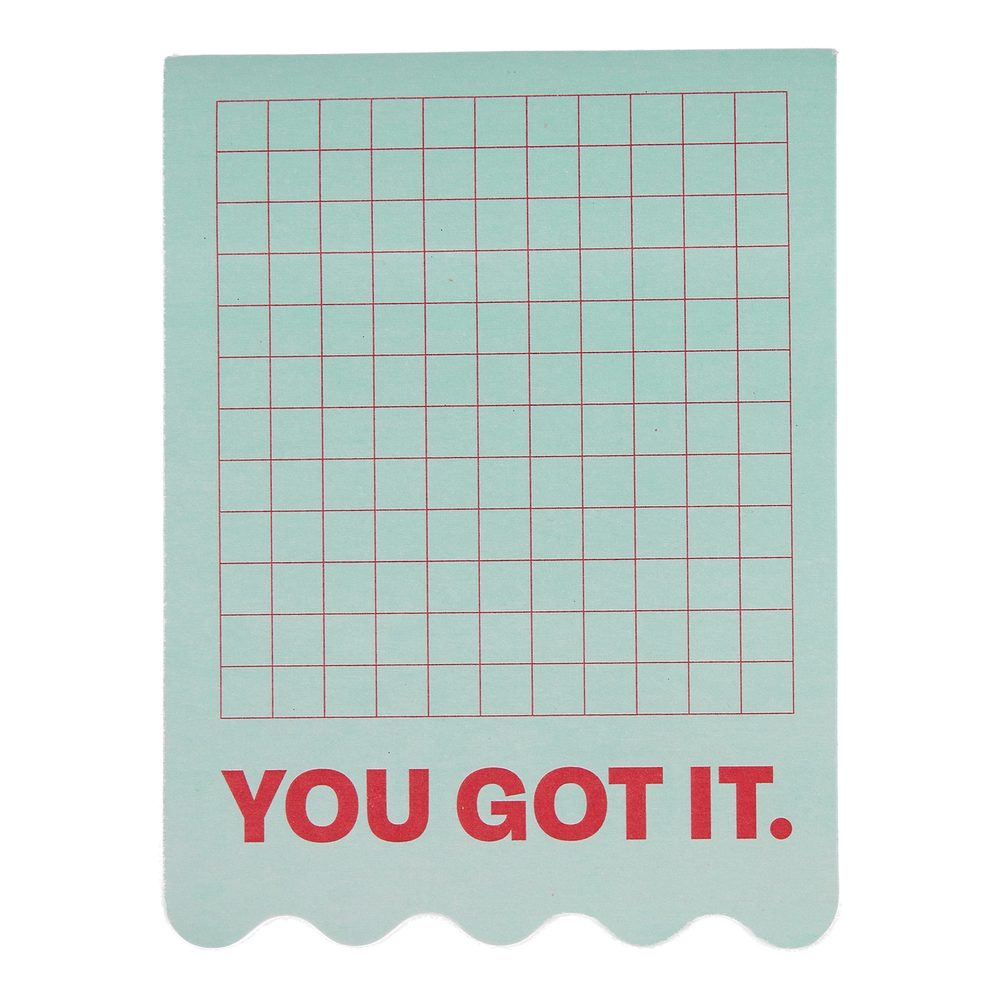 EVERYDAY Samolepicí lístečky "You Got It" - zelená