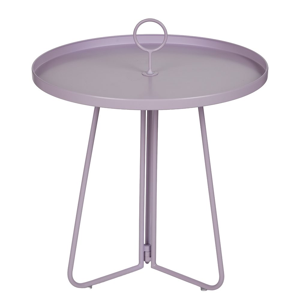 PORTER Odkládací stolek 45 cm - fialová