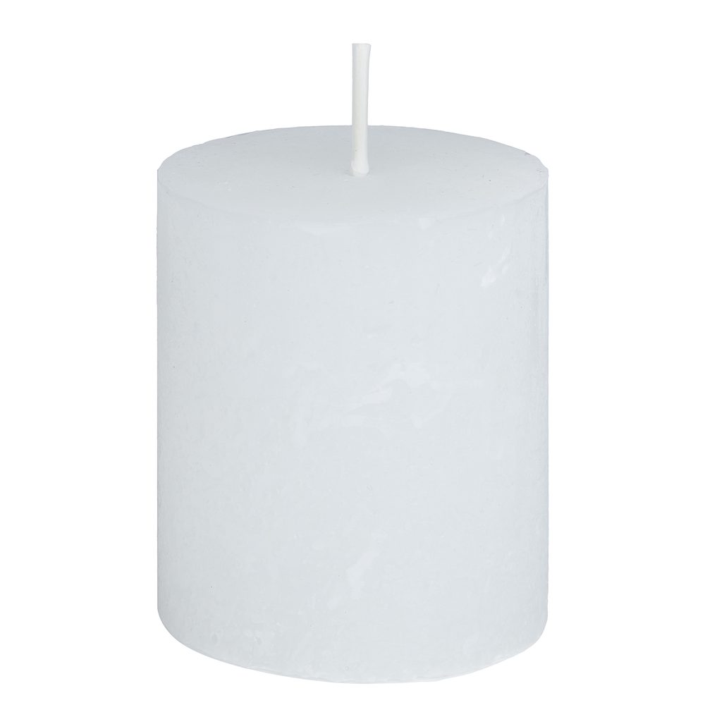 RUSTIC Svíčka 8 cm - bílá