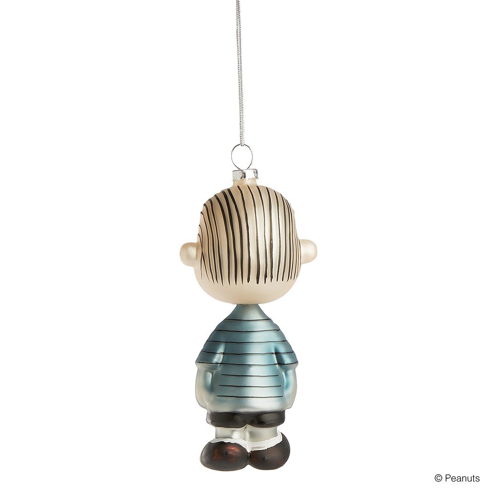 PEANUTS Skleněná ozdoba figurka Linus (obrázek 3)