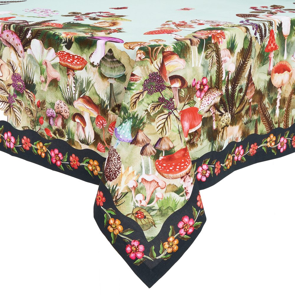FUNGHI & FLOWERS Ubrus 300 x 160 cm