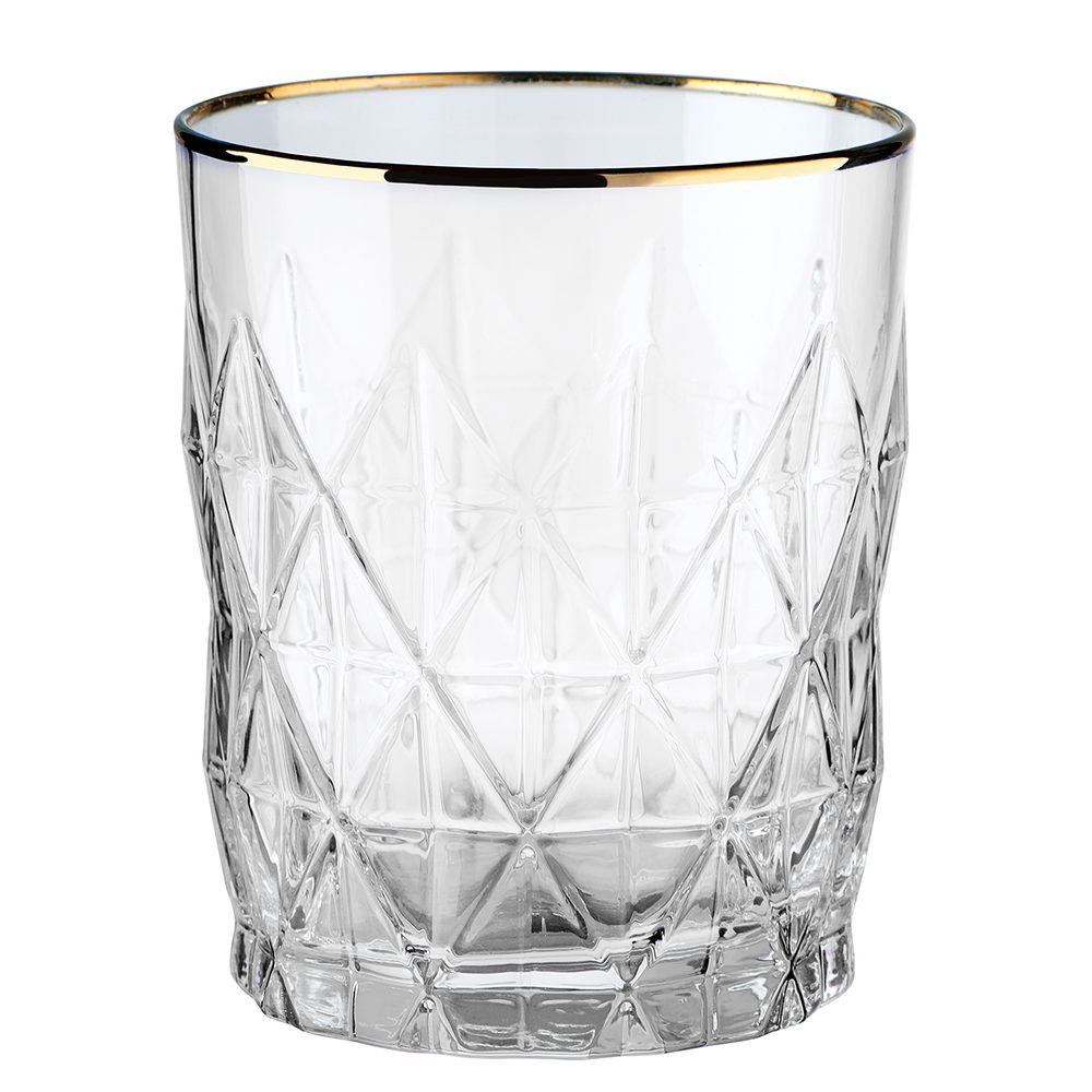 UPSCALE Sklenice na vodu 345 ml - zlatá