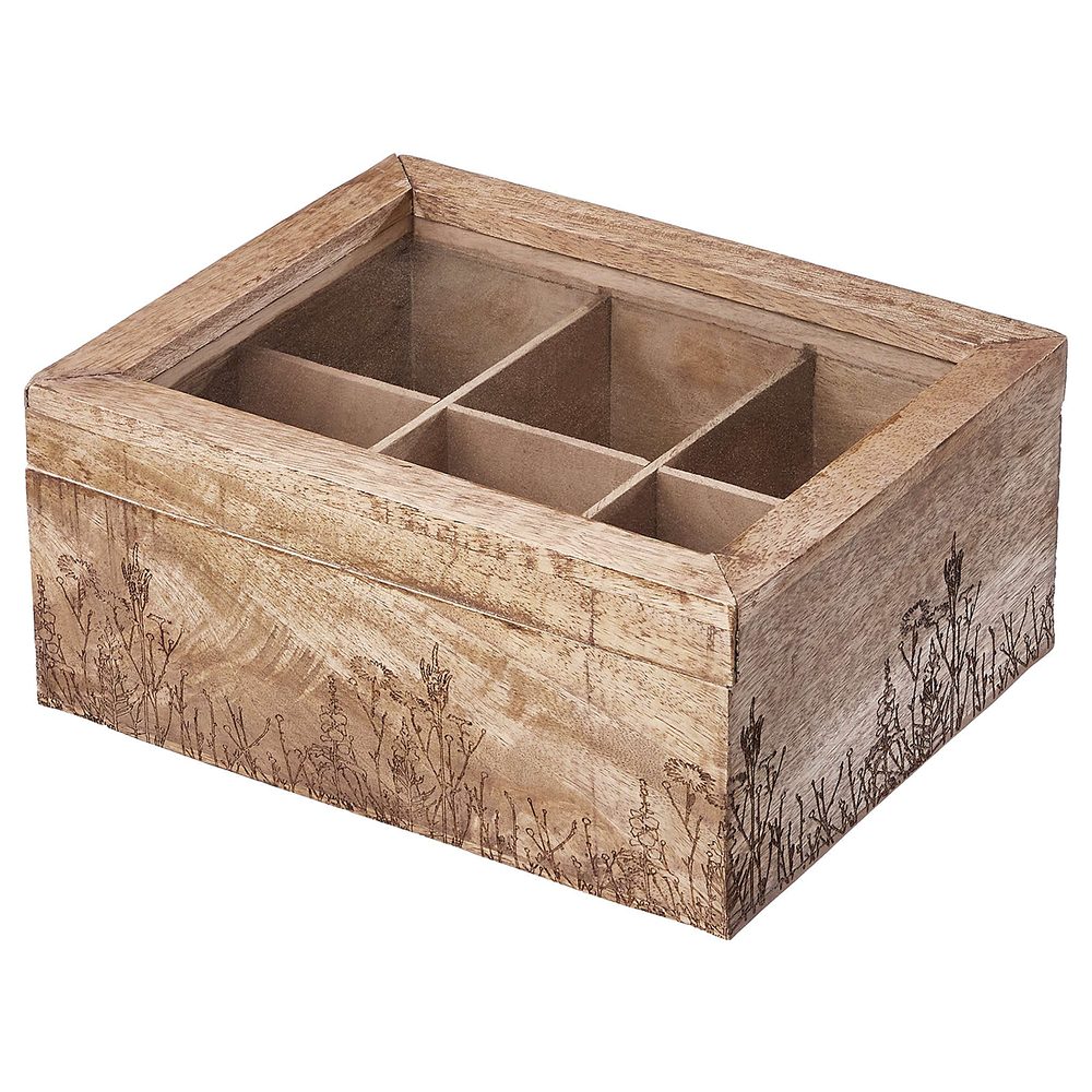 Fotografie TEA TIME Krabička na čaje gravírovaná TEA TIME A1:P44916