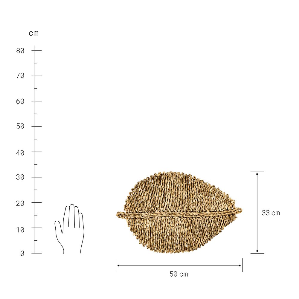 LEAF Prostírání list 50 x 33 cm (obrázek 3)