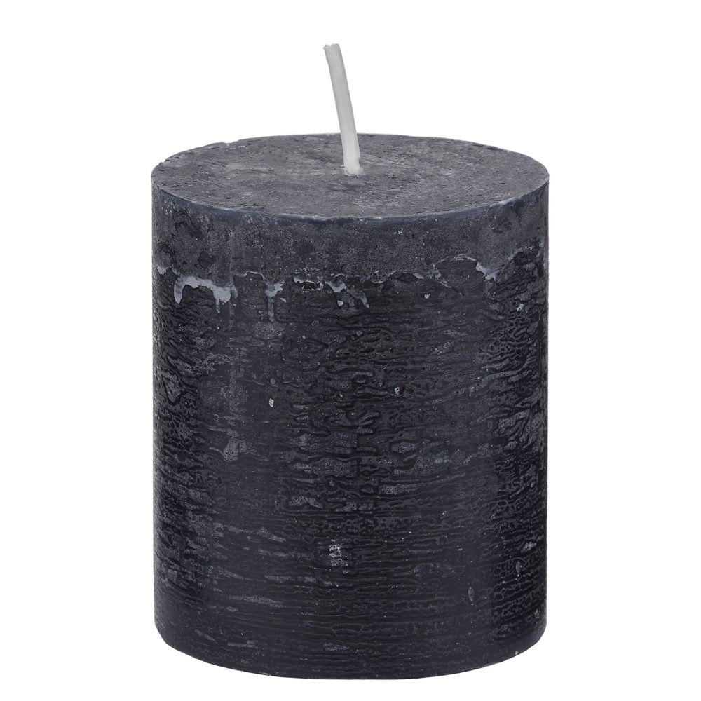 RUSTIC Svíčka 8 cm - černá