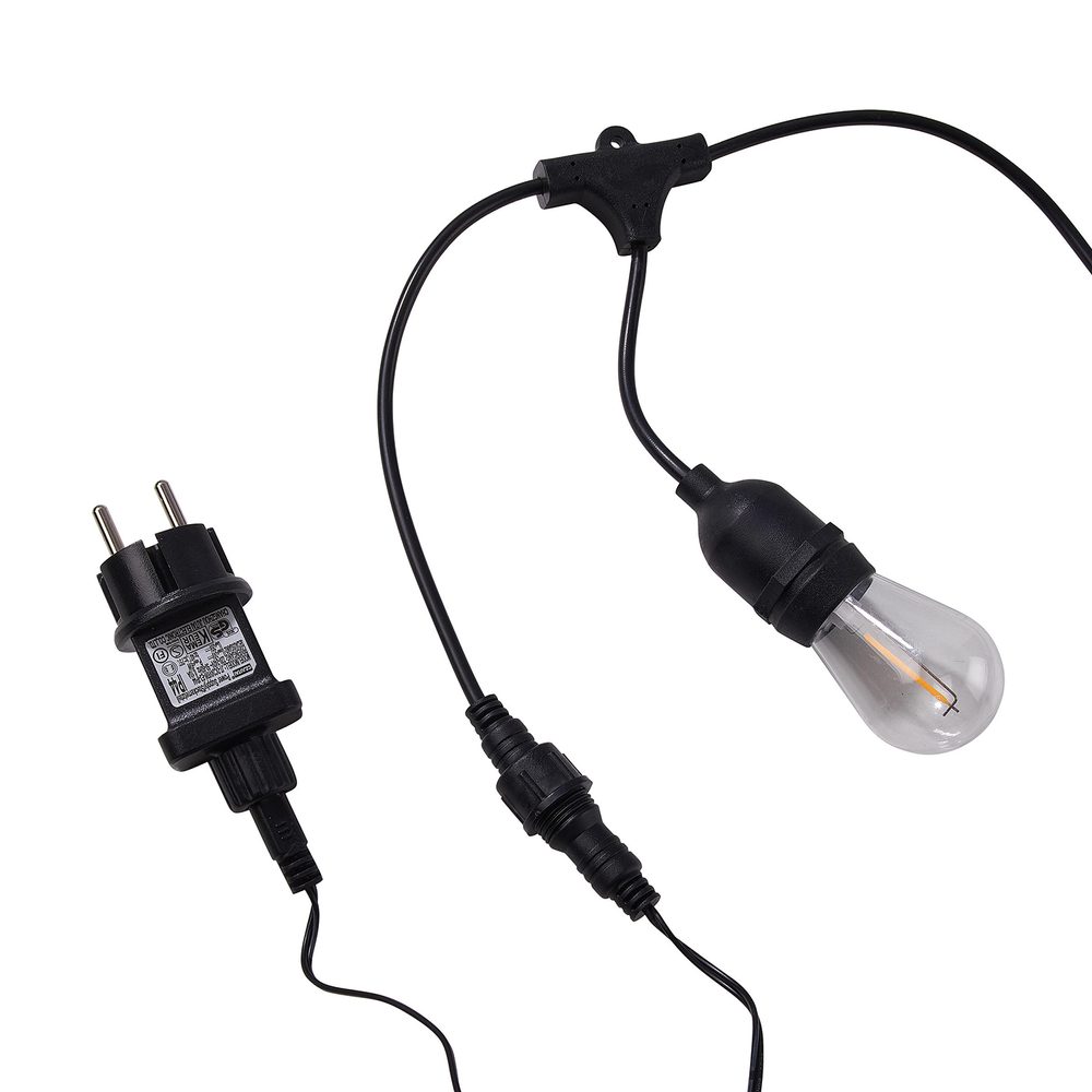 BULB LIGHTS Venkovní světelný řetěz s 10 žárovkami a zástrčkou (obrázek 4)