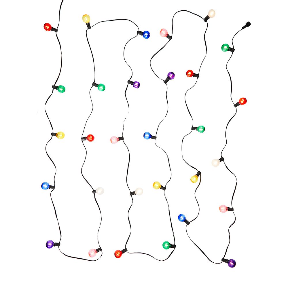 RAINBOW BULBS LED Světelný řetěz venkovní 30 světel