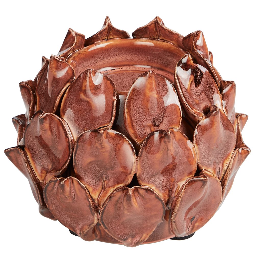 BLOSSOM Svícen na čajovou svíčku - fialová