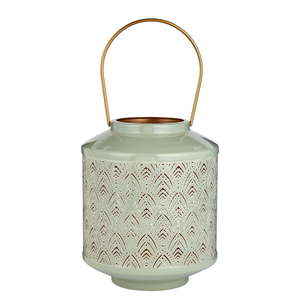 Levně WABI SABI Lucerna 22 cm - mátová