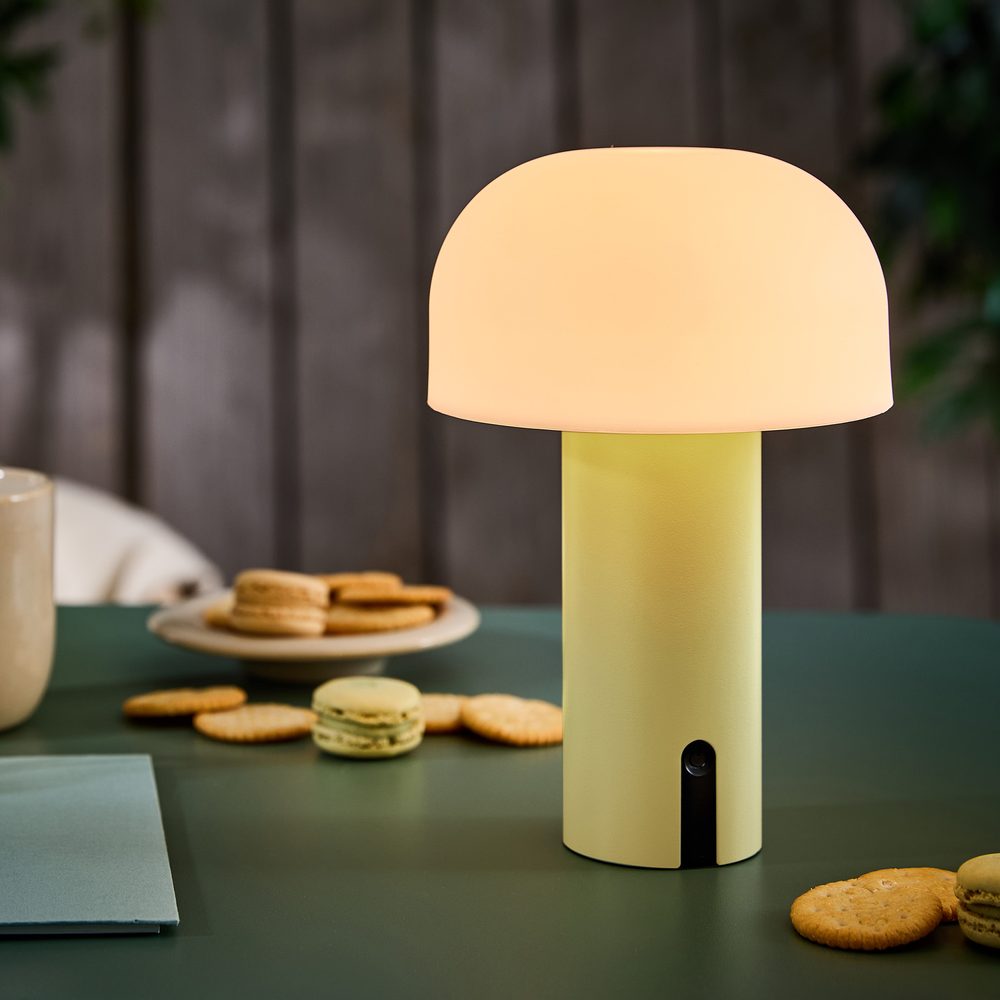 MUSHROOM Venkovní lampa - žlutá (obrázek 3)