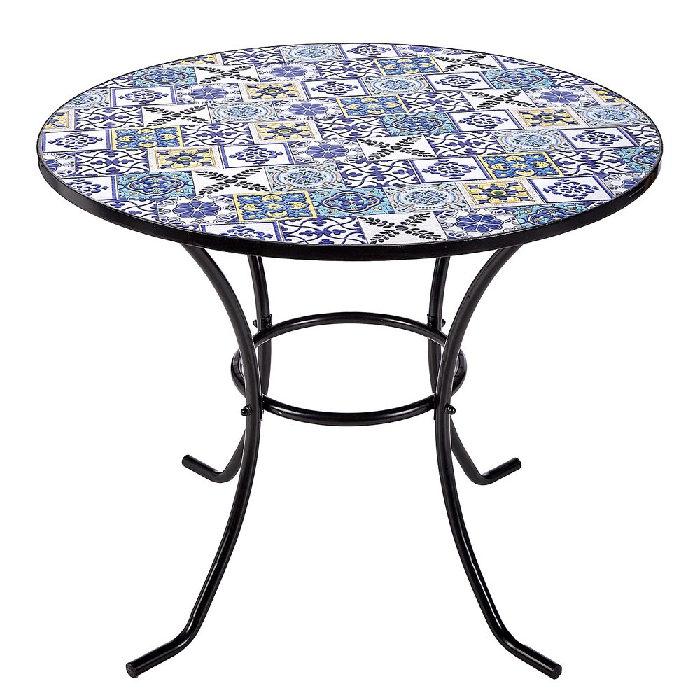 PALAZZO Stůl kulatý dlaždičky 90 cm