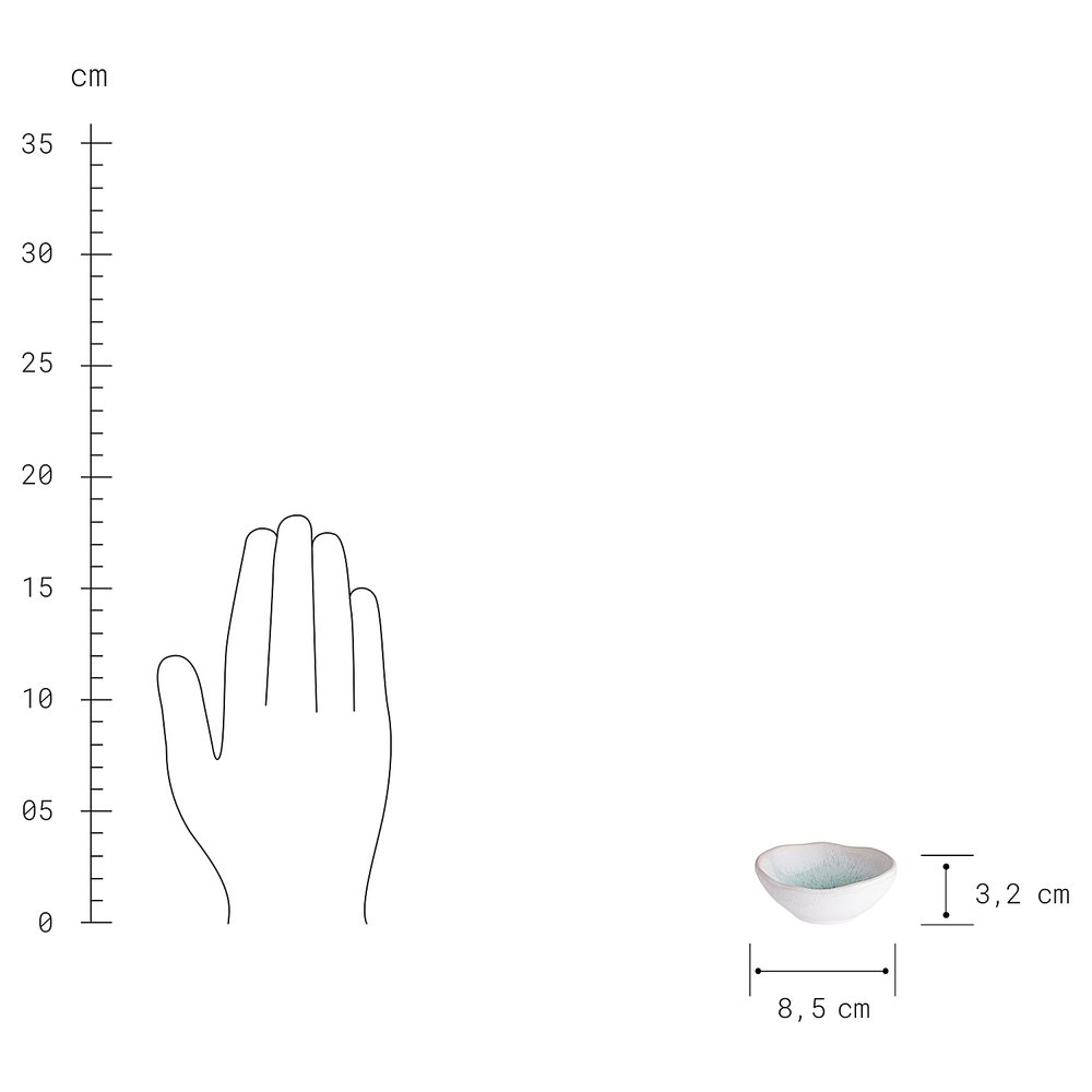 ARTISAN Miska na dip 95 ml - zelená