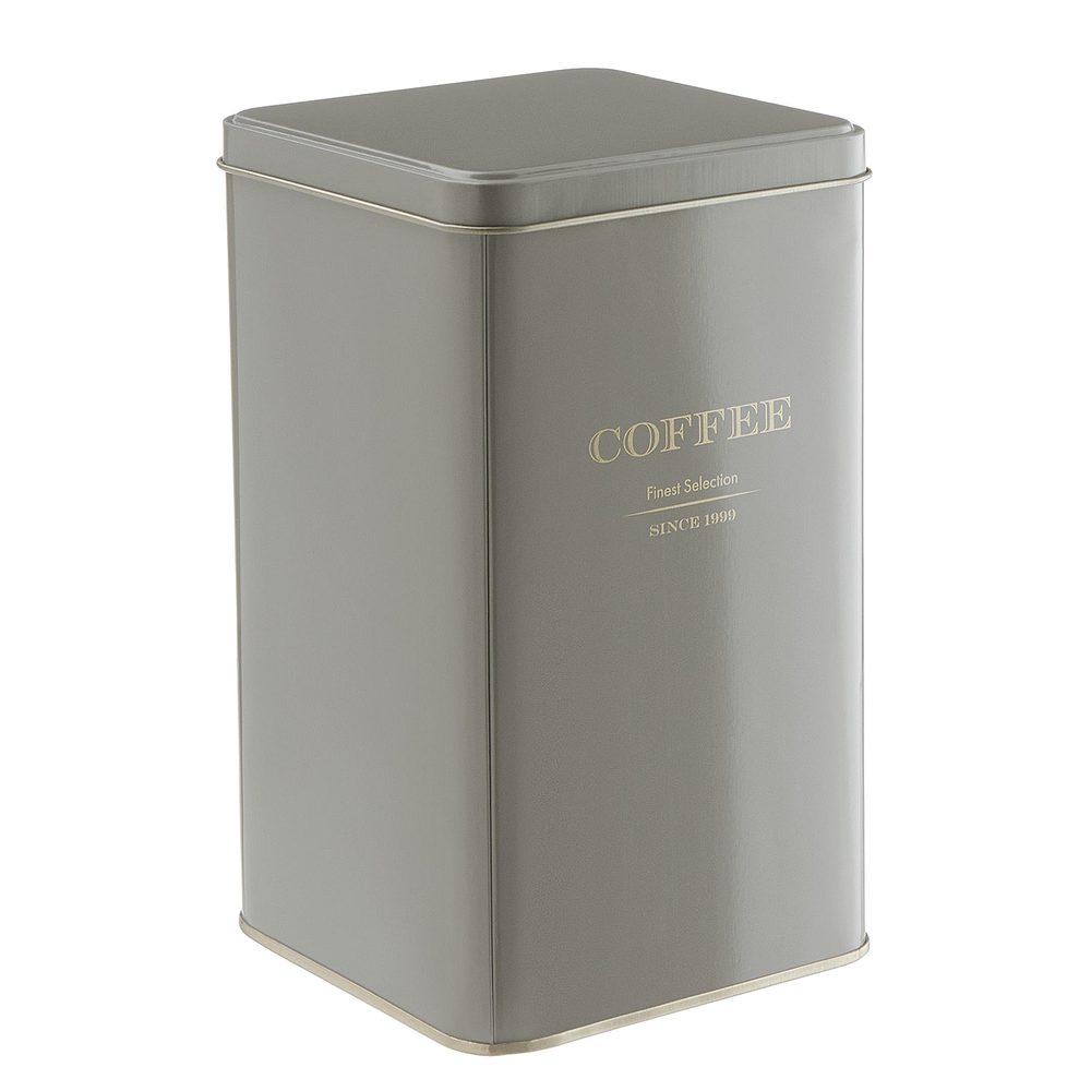 TIN TIN Dóza na kávu 1850 ml - hnědá