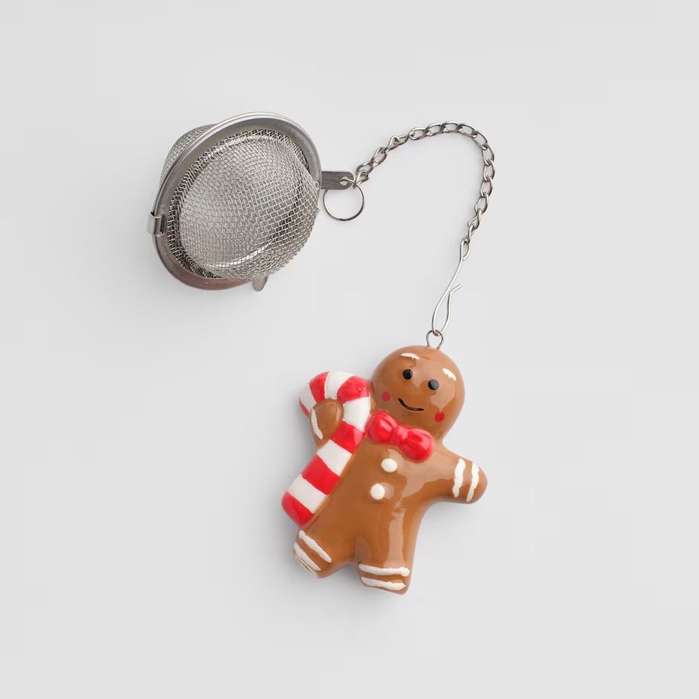 HOME & YOU Sítko na čaj perníkový panáček