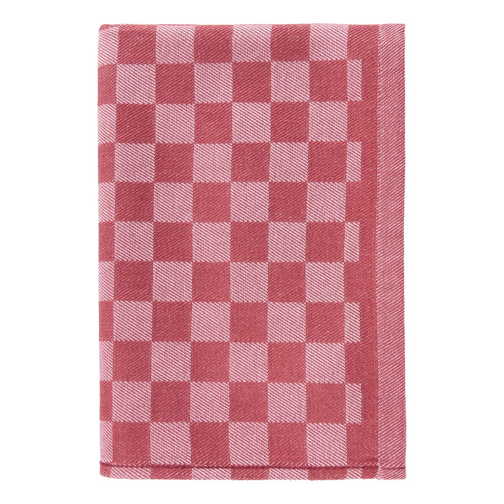 Levně CHECKER STYLE Utěrka - červená