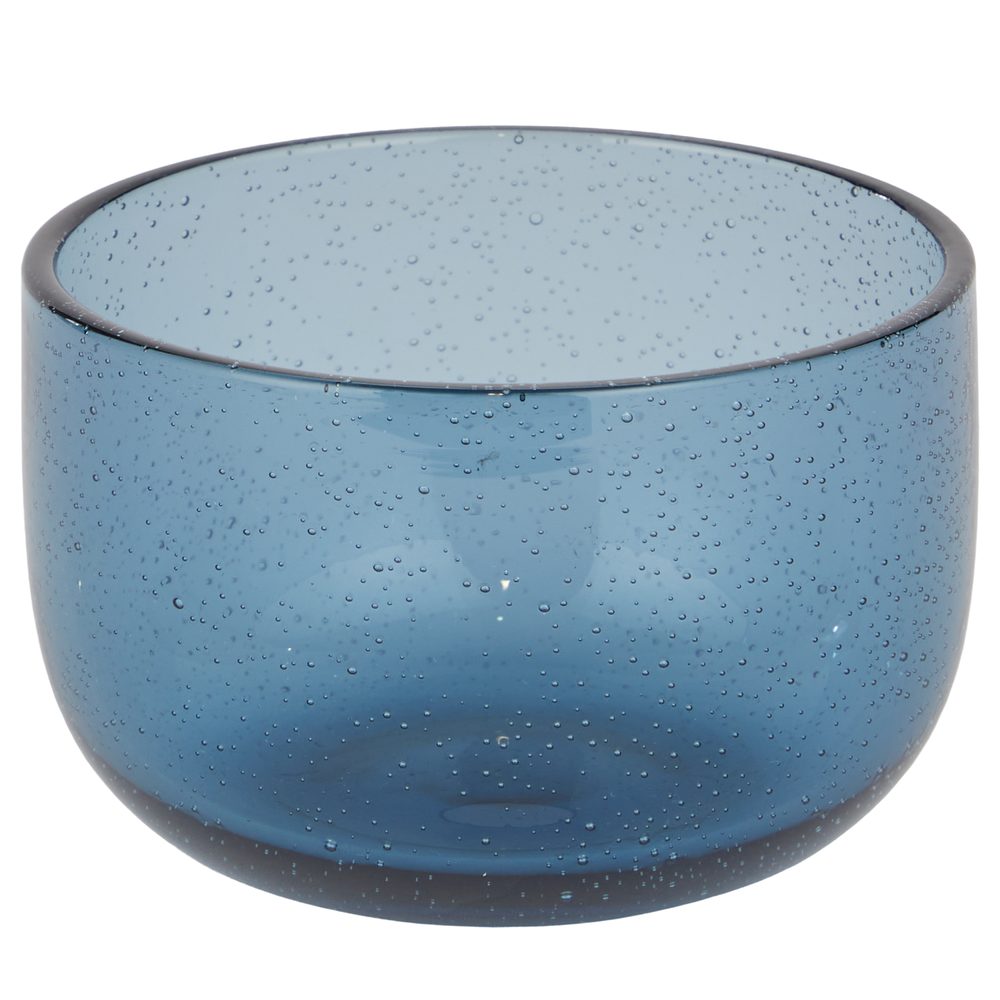 WATERCOLOUR Svícen na čajovou svíčku 8 cm - modrá