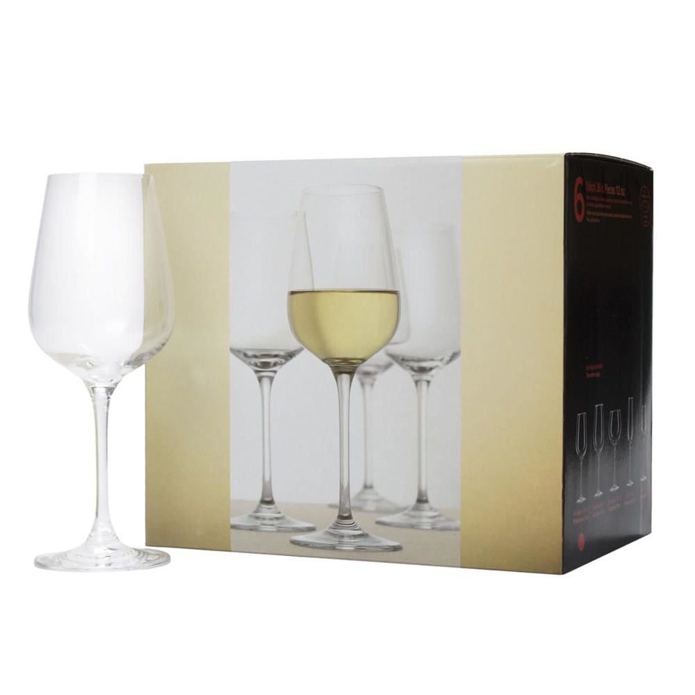 SANTÉ Sklenice na bílé víno 360 ml, set 6 ks