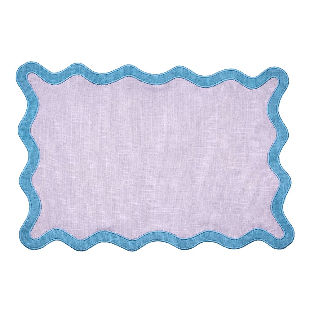 CHICHI Prostírání 47 x 33 cm - fialová/modrá