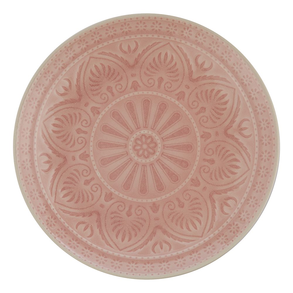 SUMATRA Talíř 25 cm - sv. růžová