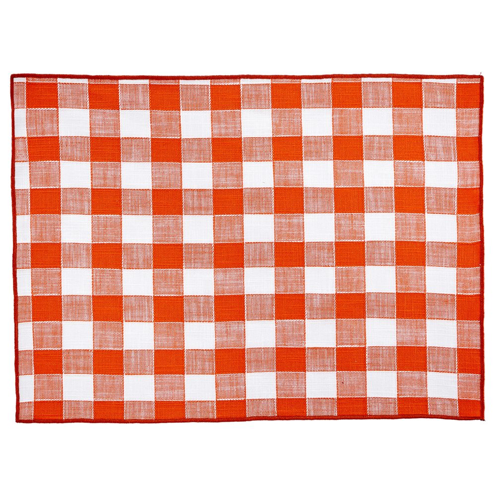 MEDLEY Prostírání látkové kostka 47 x 35 cm - oranžová