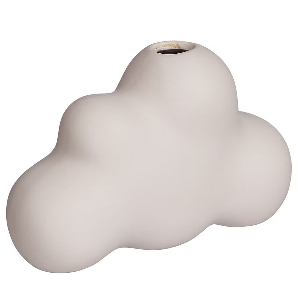 CLOUDY Váza 10 cm - sv. růžová