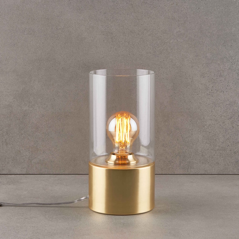 STILO Stolní lampa se skleněným stínítkem 12 cm