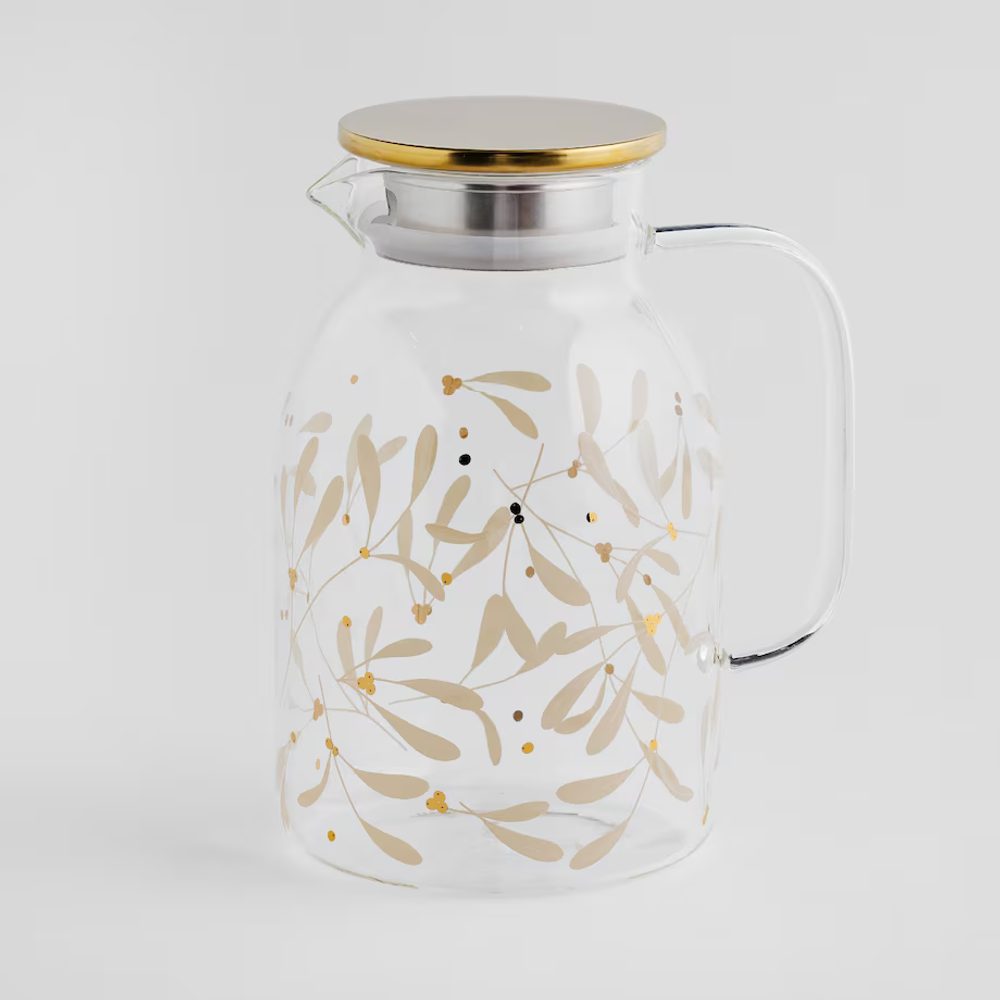 HOME & YOU Džbán skleněný vánoční 1,5 l