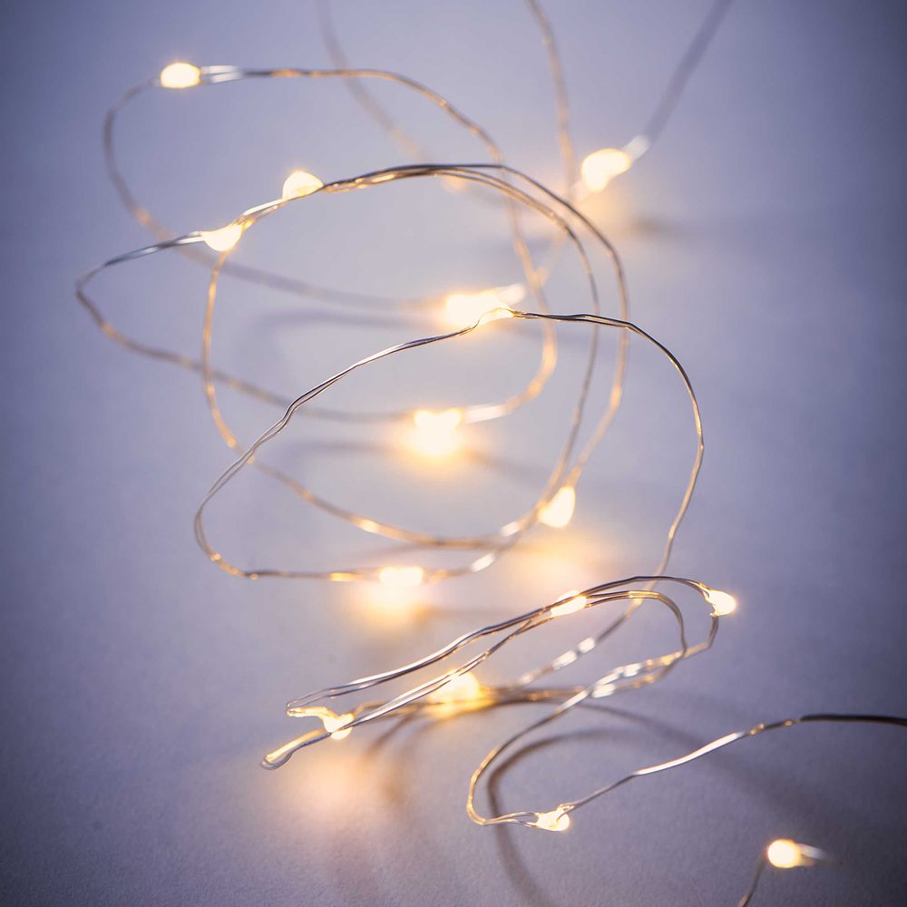 TWINE LIGHTS LED Světelný řetěz s USB 20 světel (obrázek 8)