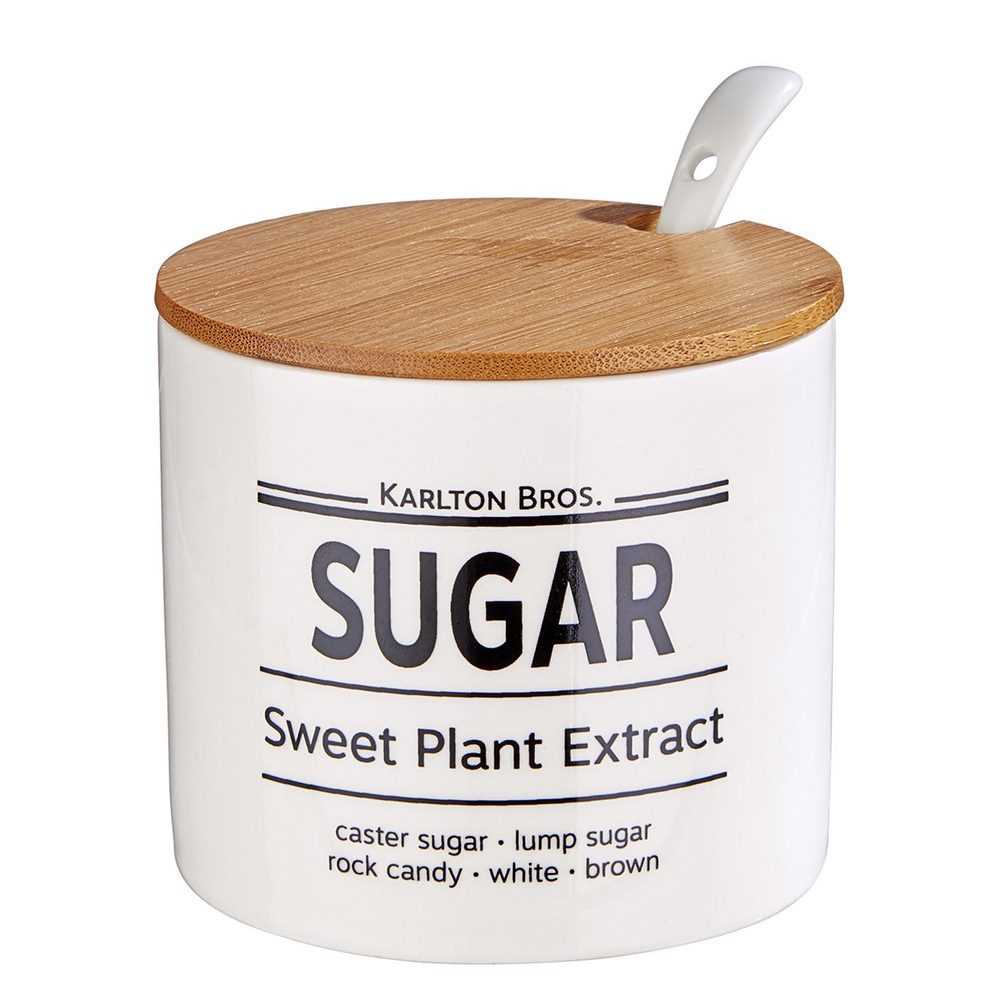 Fotografie KARLTON BROS. Dóza na cukr se lžičkou 280 ml