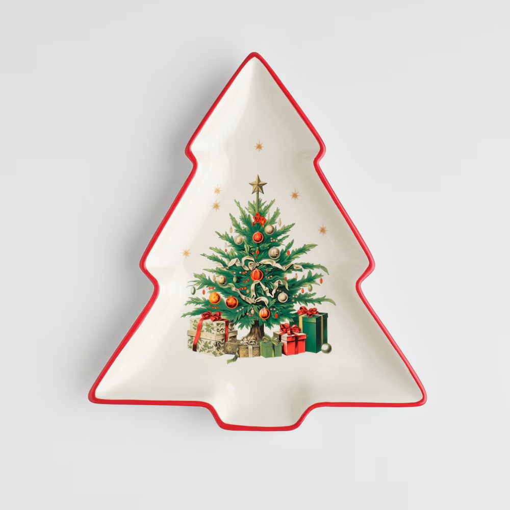 HOME & YOU Talíř vánoční stromek 31 cm