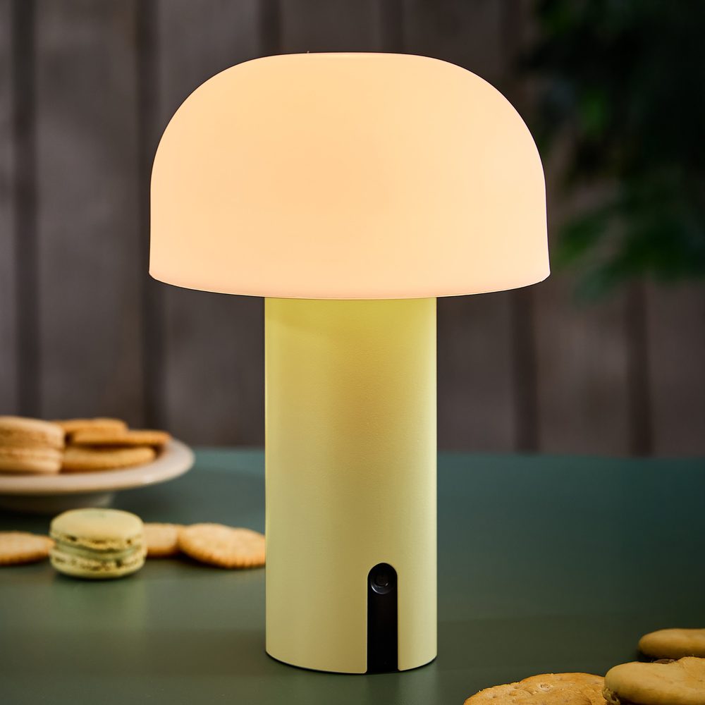 MUSHROOM Venkovní lampa - žlutá