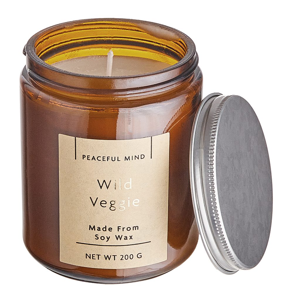 PEACEFUL MIND Vonná svíčka se sójovým voskem červená kapusta & mrkev