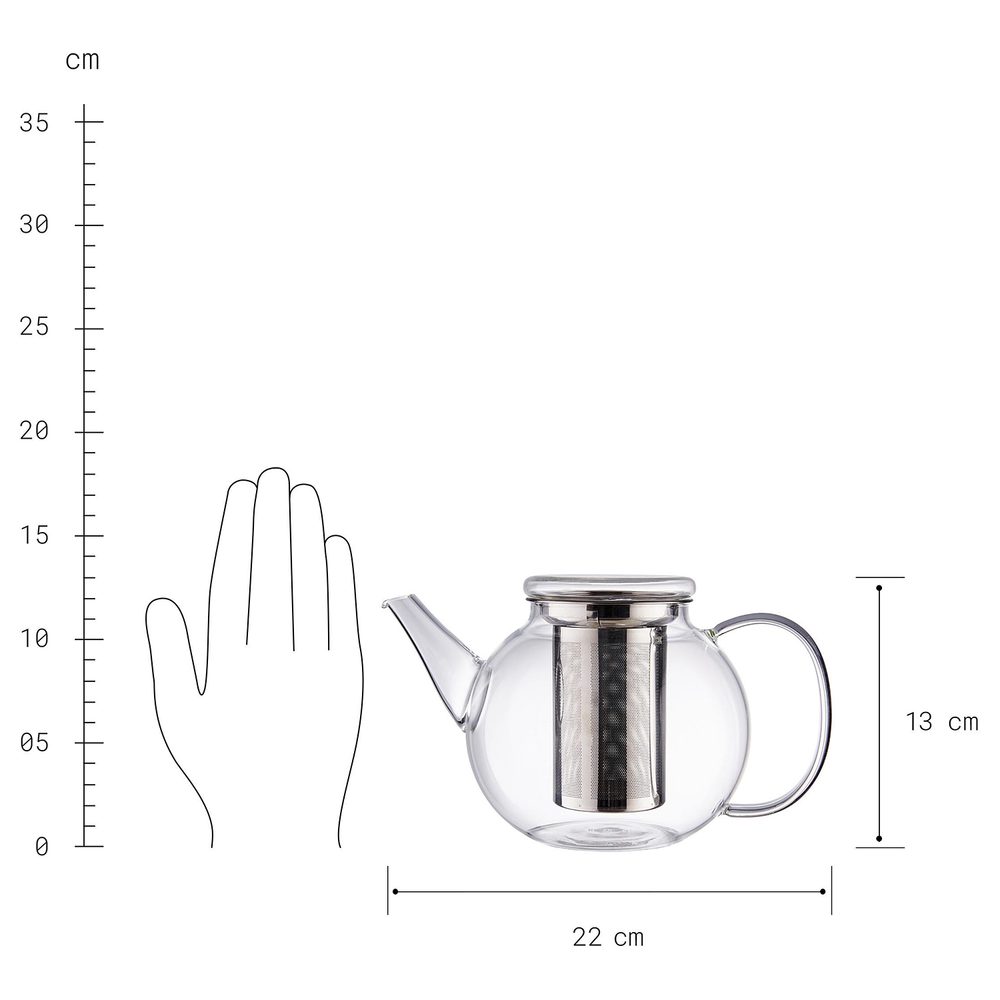 TEA TIME Konvice na čaj 1,2 l (obrázek 5)
