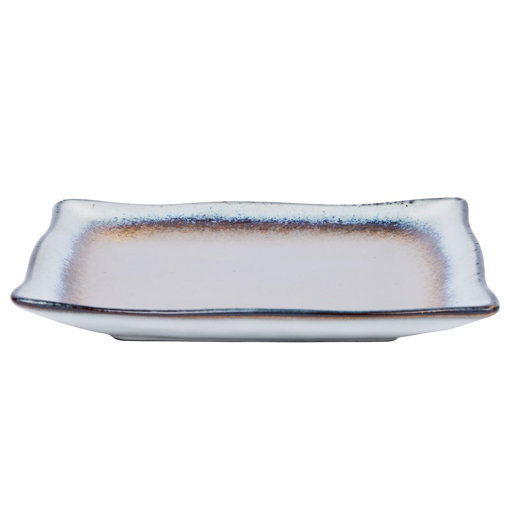 ARTISAN Talíř 16 x 16 cm - šedohnědá