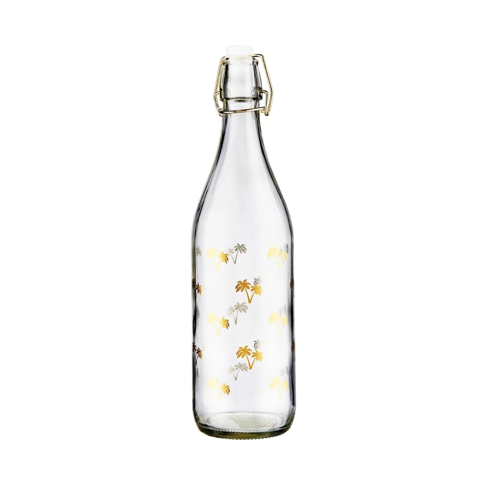 TROPICAL Skleněná láhev palma 1000 ml